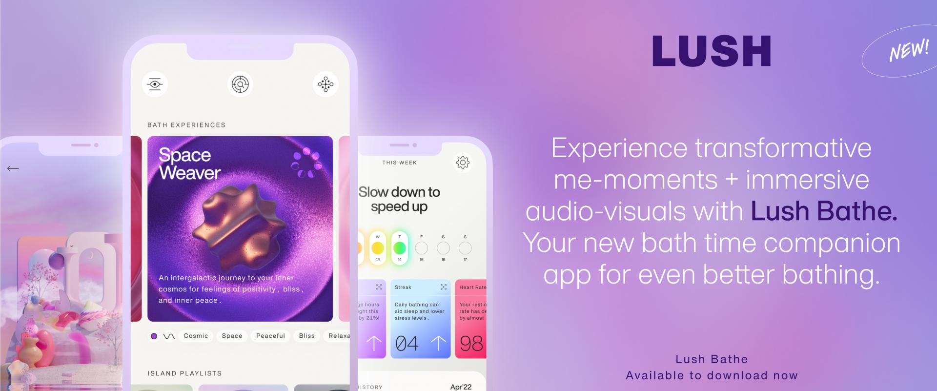 Lush wprowadził aplikację relaksacyjną - do pobrania na iOS i Androida